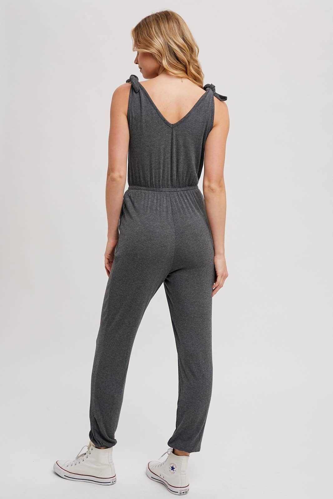 Dark grey jumpsuit online